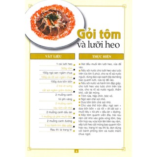 Sách - 60 Món Ăn Được Ưa Thích - Món Thịt Heo