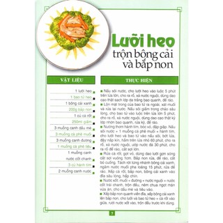 Sách - 60 Món Ăn Được Ưa Thích - Món Thịt Heo