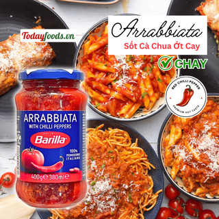 Sốt cà chua ớt cay arrabbiata barilla 400g