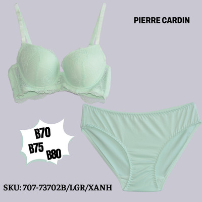 Bộ đồ lót nữ 707-73702 có gọng, mút mỏng, cúp xéo.