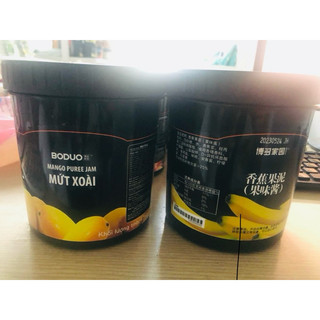 Mứt Boduo xoài/ Mứt boduo chuối - Mứt sinh tố Boduo xoài/ Mứt sinh tố Boduo chuối