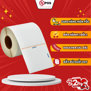 Giấy in bóc dán, tem nhiệt đơn hàng GHN, J&T decal nhiệt 80x80 mm