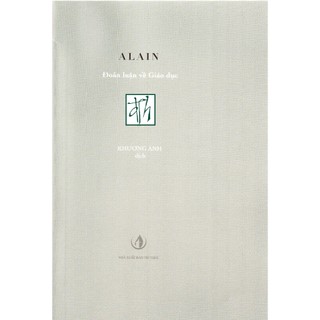 Sách Alain - Đoản luận về giáo dục