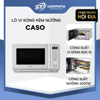 Lò vi sóng kèm nướng 2in1 CASO MG20 Cube ceramic 20L nội địa Đức, Lò vi sóng đa năng GSTElectronic 580043