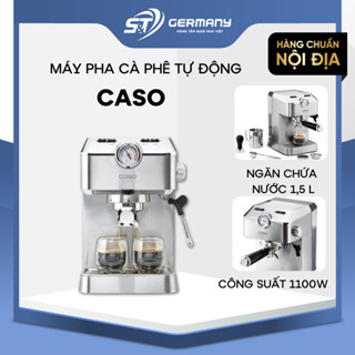 Máy pha cà phê tự động CASO Espresso Gourmet,Máy Pha Cafe, Capuccino, Espresso,Nội Địa Đức GST ELECTRONIC 630082