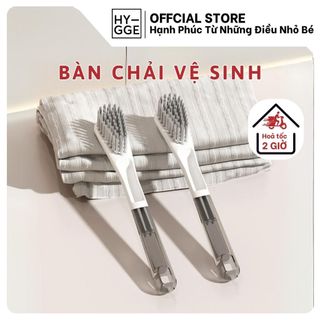 Bàn Chải Vệ Sinh Đa Năng Cọ Sạch Vết Bẩn HYGGE, Bàn Chải Giặt Quần Áo Giày Dép Sàn Nhà Tiện Dụng