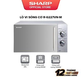 Lò vi sóng sharp r-g227vn-m - hàng chính hãng