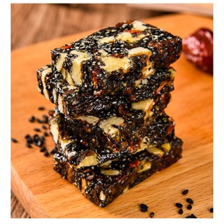 Combo 300g bánh mè đen dinh dưỡng siêu hạt mè đen, táo đỏ, óc chó, kỷ tử/bánh óc chó mè đen táo đỏ bao ngon