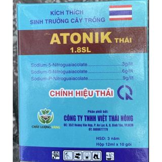 ( 1 Hộp 10 gói ) Thuốc kích thích sinh trưởng cho lan Atonik 1.8 SL - Thái Lan