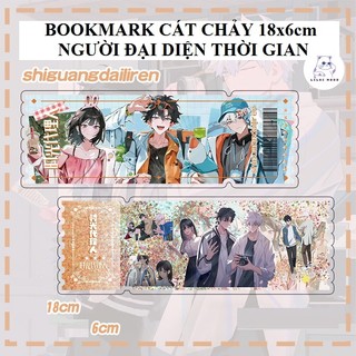Vé cát chảy Người Đại Diện Thời Gian / Link Click I Tranh cát chảy bookmark vé laser 2024
