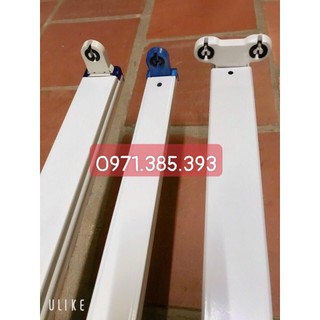Máng đèn led 0,6m 1,2m đơn đôi bản dầy- Máng đèn led T8