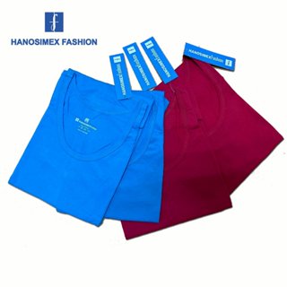 Áo May Ô Nam Hanosimex Cotton 100% (Màu Đỏ và Màu Xanh)