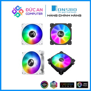 Quạt Tản Nhiệt Jonsbo FR925, Fan 9cm Led RGB - Tự Động Đổi Màu / Sync Main/ Đồng Bộ Hub