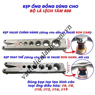 Kẹp ống đồng 808 size 3.1 cm và 3.4 cm dùng được cho bộ lã ông đồng VALUE 808, IS808 MIS808 VFB-I