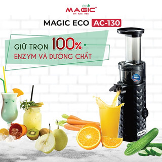 Máy ép chậm thế hệ mới Magic Eco AC130 MADE IN THAILAND,nhỏ gọn lắp ráp nhanh,giảm tiếng ồn,bảo hành chính hãng
