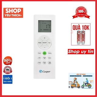 Điều khiển điều hòa máy lạnh casper inverter 1 hp ic-09tl32