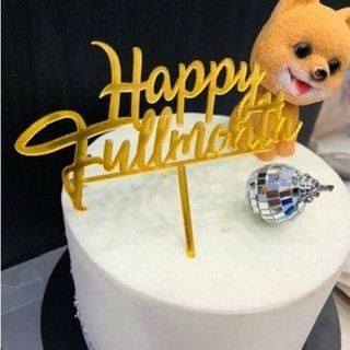 Combo 10 thẻ cắm mica fullmoth trang trí bánh