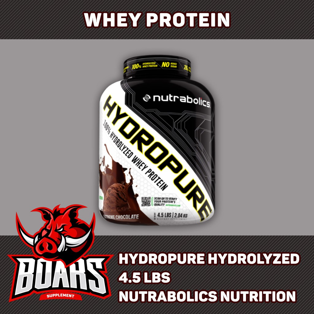 NUTRABOLICS HYDROPURE 4.5 LBS -  WHEY THỦY PHÂN TĂNG CƠ GIẢM MỠ