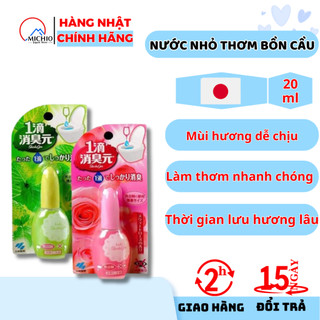 Nước nhỏ thơm bồn cầu Kobayashi Shoshugen 20ml