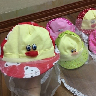 Mũ kèm khăn von cản gió MÀU cho bé 0-6 THÁNG(Shop chỉ nhận đi đơn hàng từ 2SP trở lên)