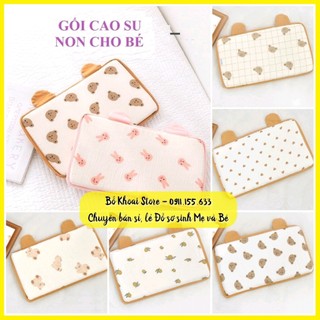 Gối cao su non chống ngạt KILUTA - Gối cao su non siêu mềm, thoáng mát cho bé - Bố Khoai Store