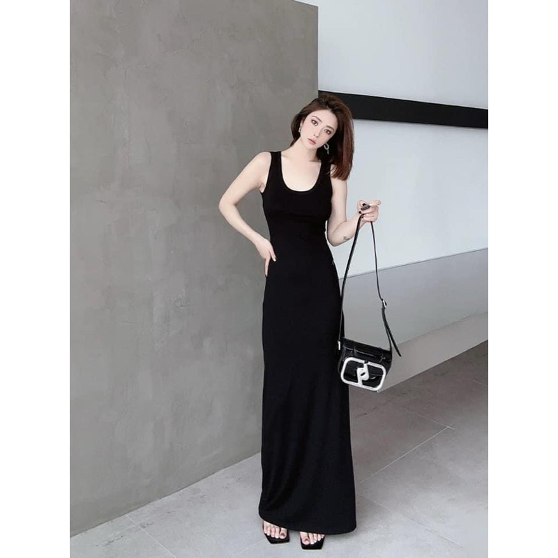 Váy sát nách dáng dài  Bigsize 40-120kg |THU TUYỀN|