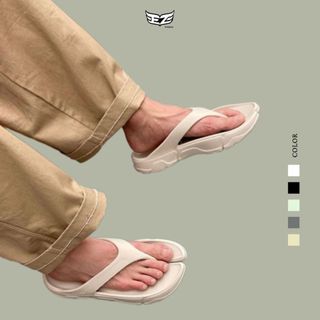 Dép xỏ ngón - dép cao su - flip flop hàng chuẩn 2365 - dép cao su basic dày dặn chắc chắn đầm chân