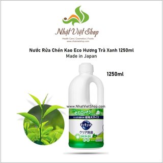 Nước rửa chén Kao Eco - Mẫu mới (Nhật)