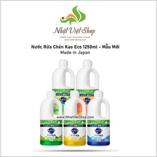 Nước rửa chén Kao Eco - Mẫu mới (Nhật)