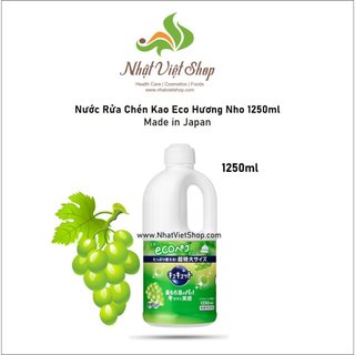 Nước rửa chén Kao Eco - Mẫu mới (Nhật)