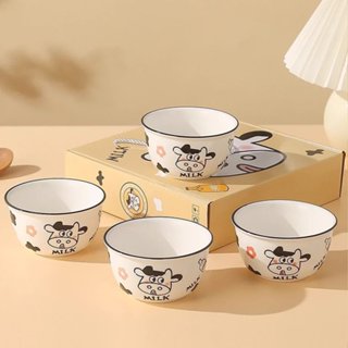 chén,bát Lẻ bằng men sứ ăn cơm gia đình,hoạt hình siêu đáng yêu - Gốm sứ SH
