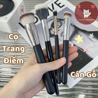  Cọ lẻ cán gỗ các loại   Cọ tán nền  Cọ má Hồng  Cọ che khuyết điểm  Cọ mắt   