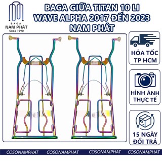 Baga giữa 10 li wave alpha 2017-2023 inox/7 màu nam phát