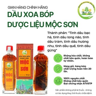 Dầu Xoa Bóp 9 loại Thảo Dược - Mộc Sơn
