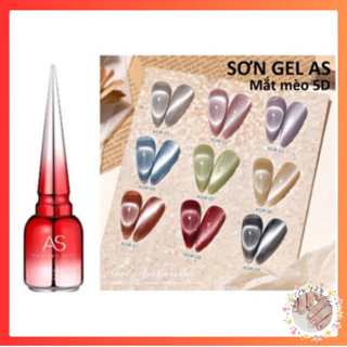 Sơn gel mắt mèo kim cương màu as mã asm 15ml chính hãng