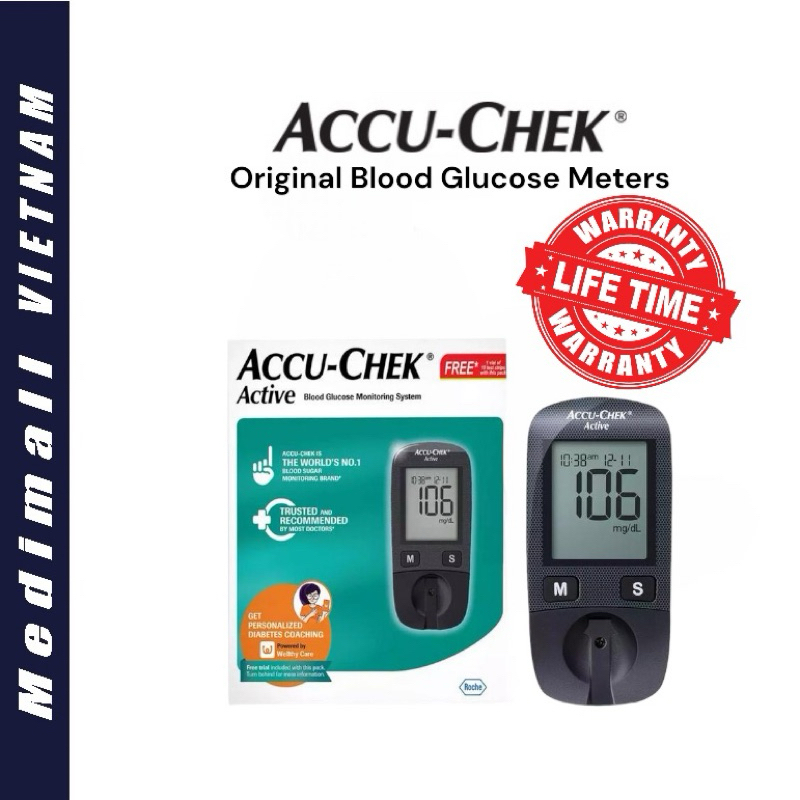 Máy đo đường huyết Accu-Chek Active