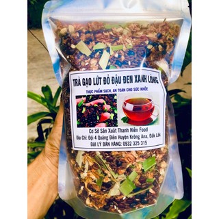 10kg Trà gạo lứt đậu đen xanh lòng giá sỉ 49 nghìn/ký , có đậu đỏ, hoa nhài, lá dứa và các loại đậu.
