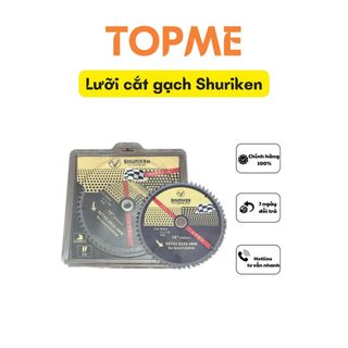Lưỡi cắt gỗ shuriken 250mm 60 răng hàng chuẩn