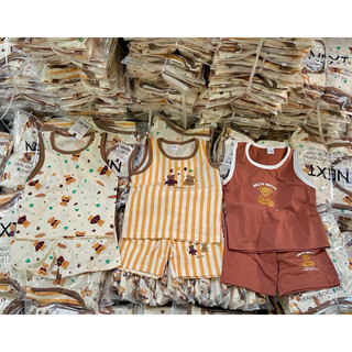 Combo 3 bộ cotton 3 lỗ gấu nâu cute ❤️