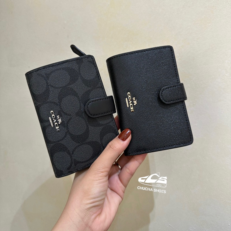 [Chính Hãng] Ví Coach Medium Corner Zip Chuchashoes