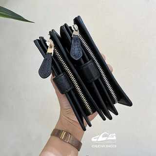 [Chính Hãng] Ví Coach Medium Corner Zip Chuchashoes