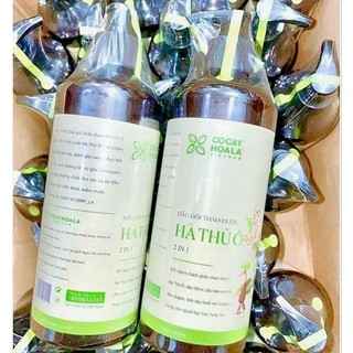Dầu gội hà thủ ô 800ml / dầu gội bồ kết thảo dược 800ml