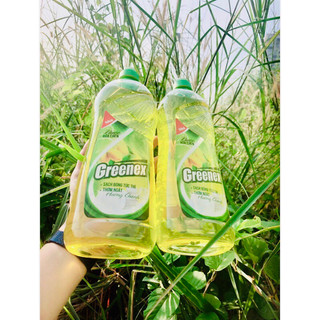 Nước rửa chén GREENEX Hương Chanh 750grx2