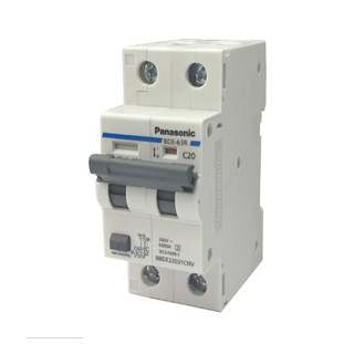 Cầu dao chống giật rcbo panasonic 2p 6a,16a,20a,25a,32a,40a,50a,63a 30ma 6ka 240vac bbde
