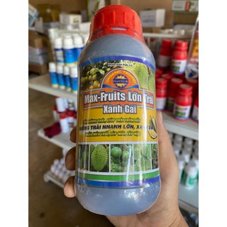 Phân bón hữu cơ  Max-Fruits Lớn trái, xanh gai chai 500ml