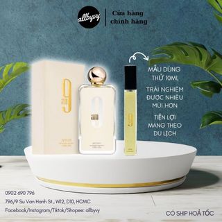 Allbyvy | Mẫu thử nước hoa Afnan 9AM cho nữ 10ml