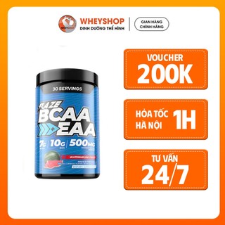 Bột uống hỗ trợ phục hồi cơ repp sports raze bcaa + eaa - wheyshop vn