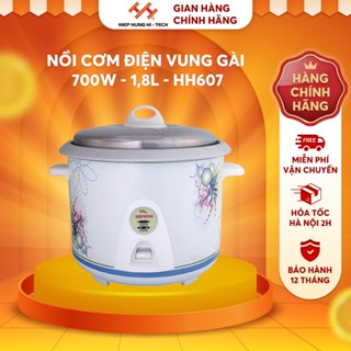 Nồi Cơm Điện HIỆP HƯNG Vung Gài Dung Tích 1,8L Công Suất 700W Thiết Kế Chống Dính Chính Hãng - HH607