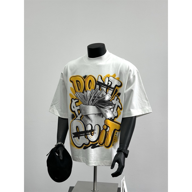 Áo thun local brand NOW OR NEVER  form unisex 100% cotton 2 chiều dày dặn_hình in kĩ thuật số cực nét