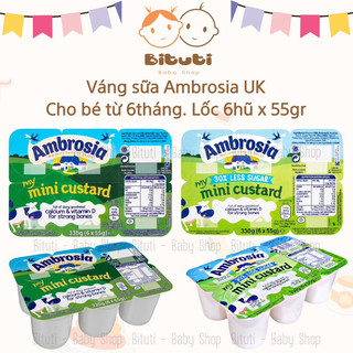Váng sữa ambrosia uk cho bé từ 6 tháng - bituti shop